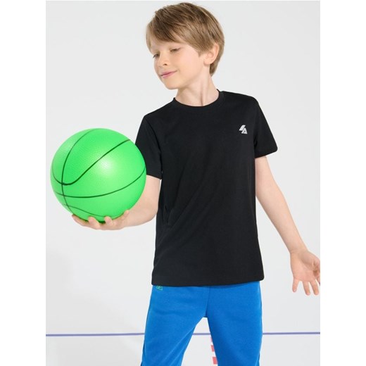 Sinsay - Szybkoschnąca koszulka sportowa 2 pack Active - czarny ze sklepu Sinsay w kategorii T-shirty chłopięce - zdjęcie 185732588