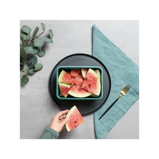 Emsa Pojemnik &quot;Clip &amp; Close&quot; w kolorze zielonym na żywność - 2,2 l Emsa onesize wyprzedaż Limango Polska