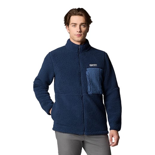 Columbia Kurtka polarowa &quot;Mountainside&quot; w kolorze granatowym ze sklepu Limango Polska w kategorii Bluzy męskie - zdjęcie 185732949
