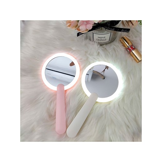 DAM Lustro LED w kolorze białym Dam onesize okazyjna cena Limango Polska