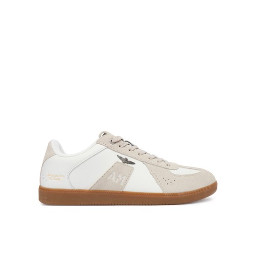Sneakersy Aeronautica Militare 252SC0315UPL00244 Biały ze sklepu eobuwie.pl w kategorii Buty sportowe męskie - zdjęcie 185733576