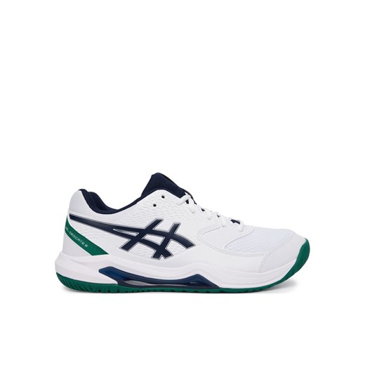 Buty do tenisa Asics Gel-Dedicate 8 1041A408 Biały ze sklepu eobuwie.pl w kategorii Buty sportowe męskie - zdjęcie 185733616