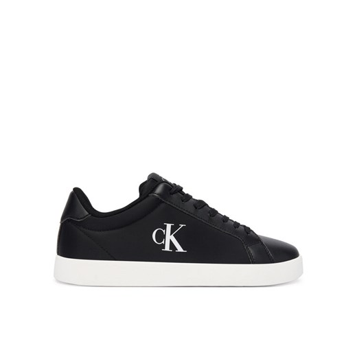 Sneakersy Calvin Klein 3 Cupsole Laceup Pu Mg YW0YW01781 Czarny ze sklepu eobuwie.pl w kategorii Buty sportowe damskie - zdjęcie 185733619