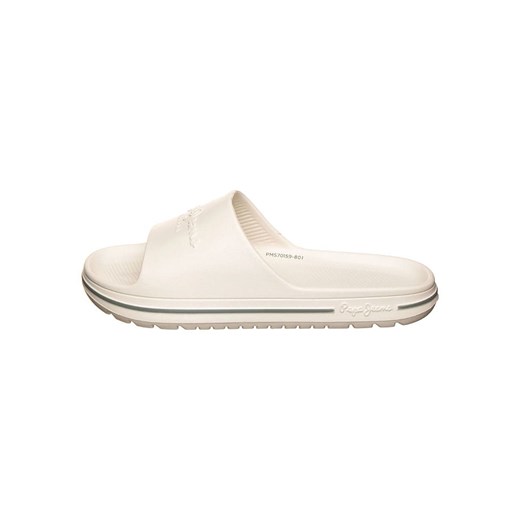 Pepe Jeans FOOTWEAR Klapki w kolorze białym ze sklepu Limango Polska w kategorii Klapki męskie - zdjęcie 185734219