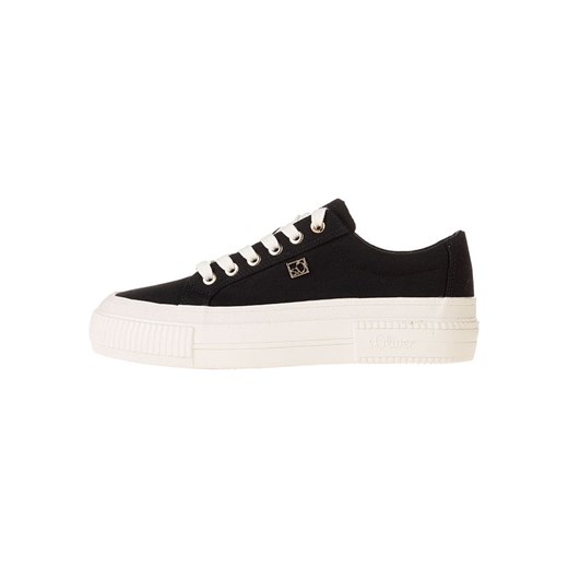 s.Oliver Sneakersy w kolorze czarnym ze sklepu Limango Polska w kategorii Buty sportowe damskie - zdjęcie 185734398
