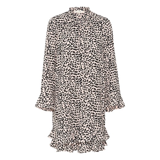InWear Sukienka w kolorze beżowo-czarnym Inwear 36 okazyjna cena Limango Polska