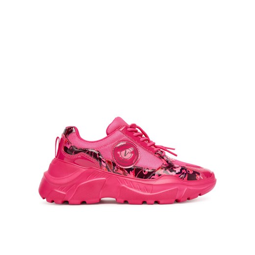 Sneakersy Versace Jeans Couture 79VA3SC7 ZSC80 U70 Różowy ze sklepu eobuwie.pl w kategorii Buty sportowe damskie - zdjęcie 185734756