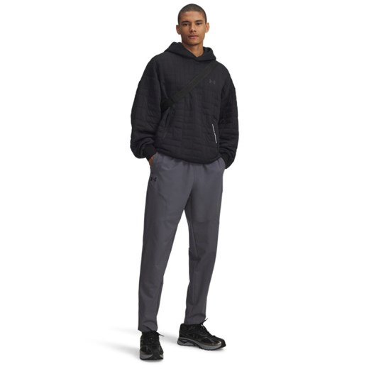 Męskie spodnie treningowe Under Armour UA Unstoppable Tapered Pants - szare ze sklepu Sportstylestory.com w kategorii Spodnie męskie - zdjęcie 185736807
