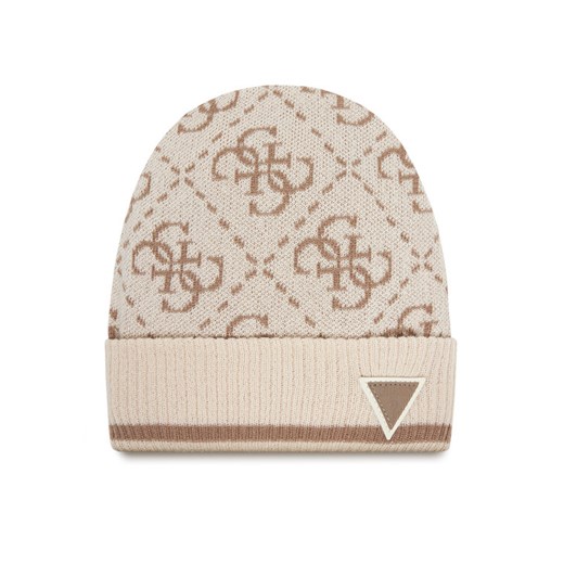 Czapka Guess V5BZ07 Z4230 Beżowy ze sklepu eobuwie.pl w kategorii Czapki zimowe damskie - zdjęcie 185736837