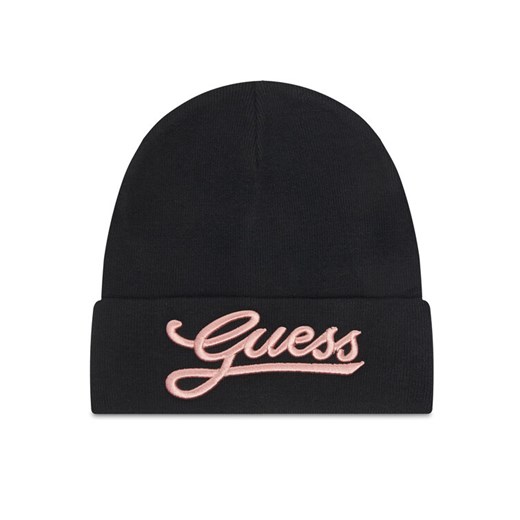 Czapka Guess AW5400 POL01 Czarny ze sklepu eobuwie.pl w kategorii Czapki zimowe damskie - zdjęcie 185736886