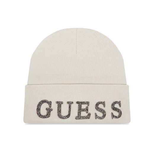 Czapka Guess AW5398 POL01 Beżowy ze sklepu eobuwie.pl w kategorii Czapki zimowe damskie - zdjęcie 185736888