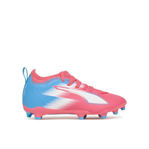 Buty do piłki nożnej Puma Ultra 6 Match Re-Charge Fg/Ag Jr 108767 01 Różowy ze sklepu eobuwie.pl w kategorii Buty sportowe dziecięce - zdjęcie 185736895