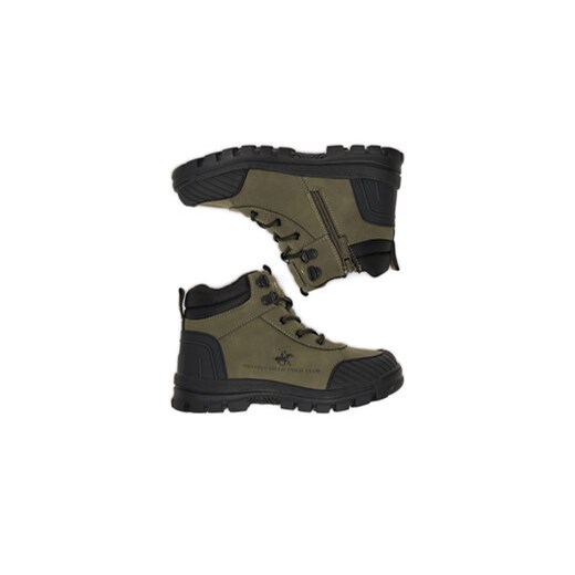 Trzewiki Beverly Hills Polo Club CEO-AVO-80857-006 Khaki 35 eobuwie.pl