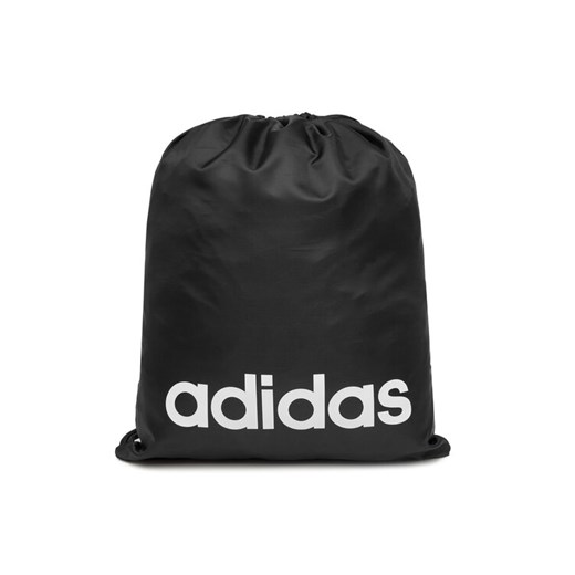 adidas Worek Linear Gym Sack JE8342 Czarny ze sklepu MODIVO w kategorii Plecaki - zdjęcie 185737539