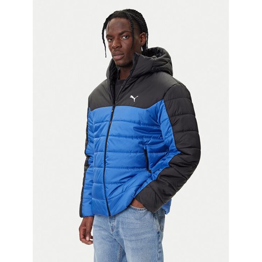 Puma Kurtka zimowa Ess 685211 13 Niebieski Regular Fit ze sklepu MODIVO w kategorii Kurtki męskie - zdjęcie 185737575