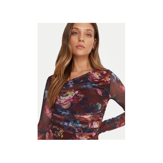 Guess Bluzka W5BP32 KCZC2 Kolorowy Slim Fit Guess XL MODIVO