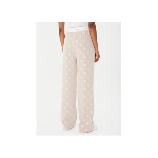 Guess Spodnie dresowe V5BB00 K1902 Brązowy Wide Leg Guess L MODIVO