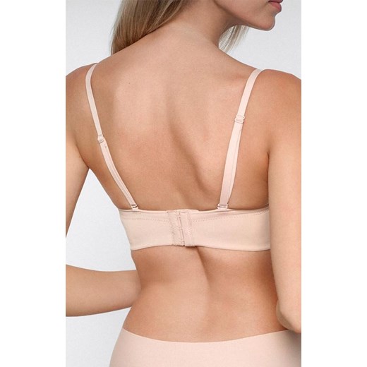 Marilyn gładki biustonosz bardotka Ophelia 01, Kolor cielisty, Rozmiar 65E, Marilyn ze sklepu Intymna w kategorii Biustonosze - zdjęcie 185739909