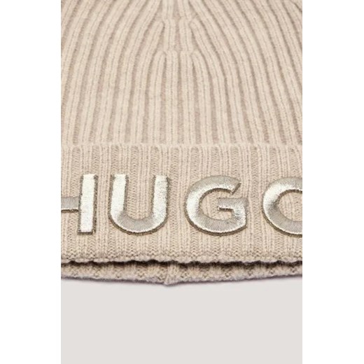 HUGO Wełniana czapka Unisex X OS Gomez Fashion Store