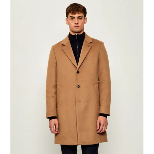 Tommy Hilfiger Wełniany płaszcz ze sklepu Gomez Fashion Store w kategorii Płaszcze męskie - zdjęcie 185740925