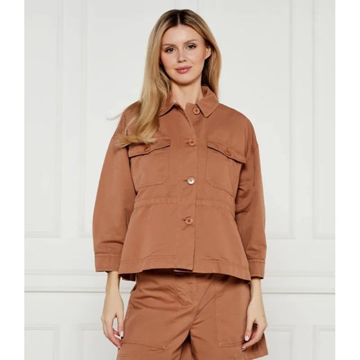 Weekend MaxMara Kurtka EGER | Comfort fit | z dodatkiem lnu ze sklepu Gomez Fashion Store w kategorii Kurtki damskie - zdjęcie 185740967