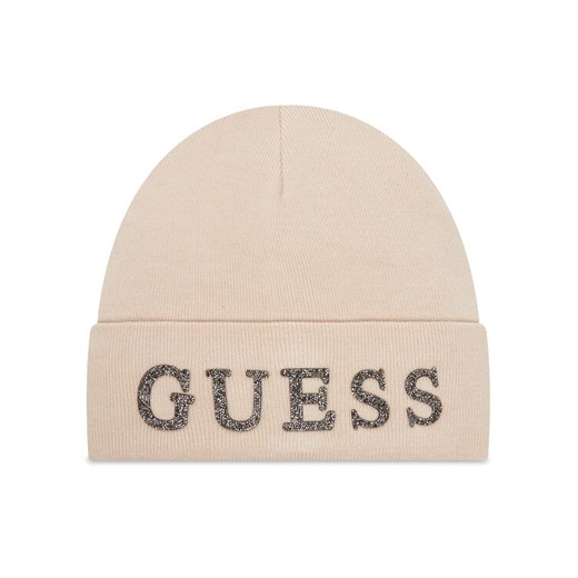 Guess Czapka AW5398 POL01 Beżowy ze sklepu MODIVO w kategorii Czapki zimowe damskie - zdjęcie 185741428