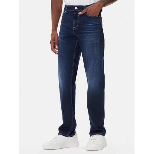 Guess Jeansy M5BAN2 D0631 Granatowy Slim Fit ze sklepu MODIVO w kategorii Jeansy męskie - zdjęcie 185741469
