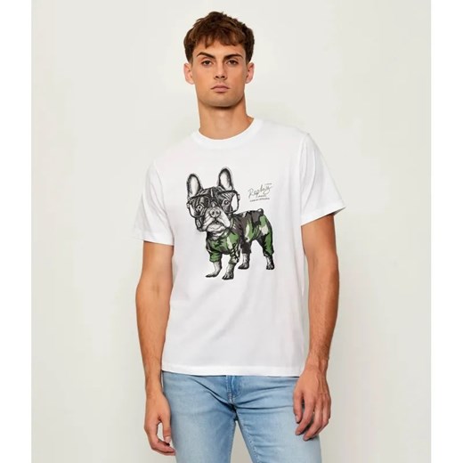 Replay T-shirt | Regular Fit ze sklepu Gomez Fashion Store w kategorii T-shirty męskie - zdjęcie 185742257