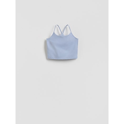 Reserved - Sportowy top - jasnoniebieski Reserved XS Reserved
