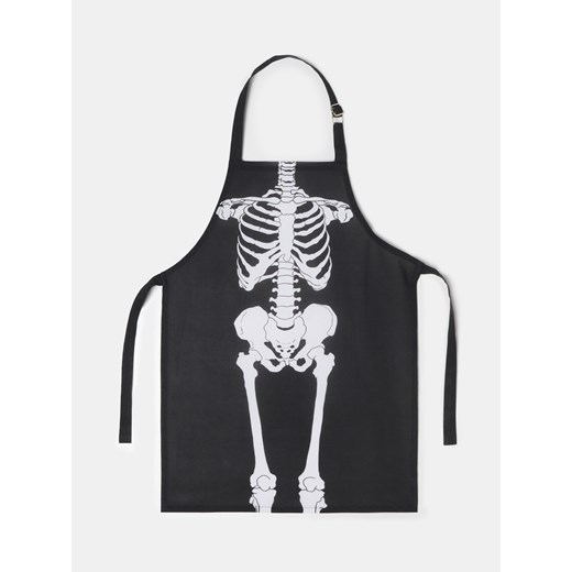 Sinsay - Fartuch dziecięcy kościotrup - czarny Sinsay One Size Sinsay