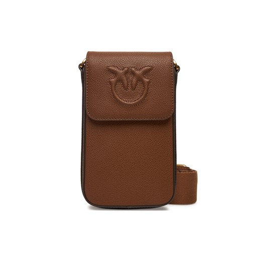 PINKO Torebka na telefon Phone Case Utility AI 25-26 PCPL 105355 A29Q Brązowy ze sklepu MODIVO w kategorii Etui - zdjęcie 185743908