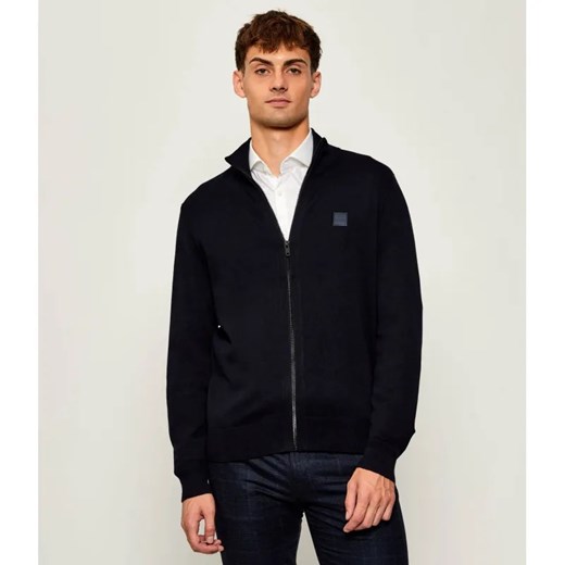 BOSS ORANGE Sweter Kanozip_S | Regular Fit | z dodatkiem kaszmiru ze sklepu Gomez Fashion Store w kategorii Swetry męskie - zdjęcie 185744355
