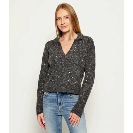 Pinko Wełniany sweter NIBANI | Regular Fit ze sklepu Gomez Fashion Store w kategorii Swetry damskie - zdjęcie 185744368