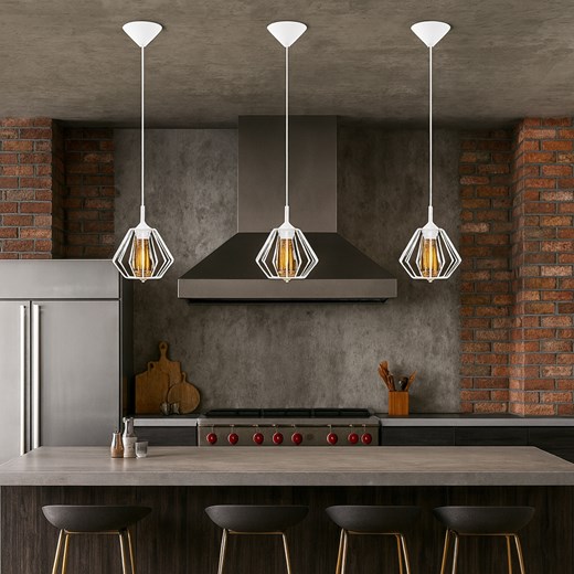 Minimalistyczna lampa wisząca do salonu KOLOMBO LOFT ze sklepu Lysne w kategorii Lampy wiszące - zdjęcie 185745617