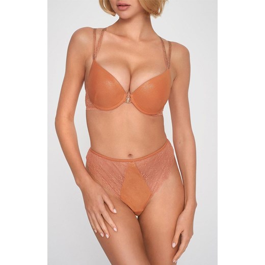 Marilyn wysokie figi typu brazyliany Carmel Rock, Kolor karmelowy, Rozmiar L, Marilyn ze sklepu Intymna w kategorii Majtki damskie - zdjęcie 185746006