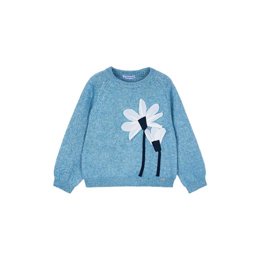 Mayoral Sweter 4308 Niebieski Regular Fit ze sklepu MODIVO w kategorii Swetry dziewczęce - zdjęcie 185746479