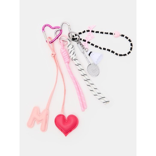 Mohito - Zestaw breloczków - wielobarwny ze sklepu Mohito w kategorii Breloki - zdjęcie 185746975