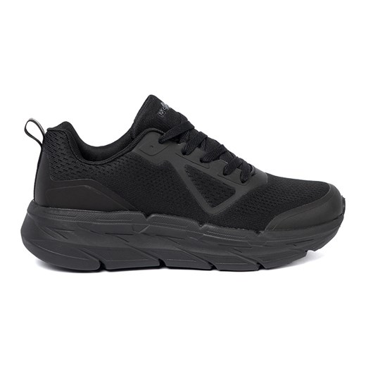 Shelvt Czarne sportowe buty męskie z siateczką McArthur ze sklepu ButyModne.pl w kategorii Buty sportowe męskie - zdjęcie 185748625