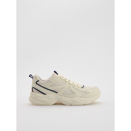 Reserved - Masywne sneakersy na szerokiej podeszwie - biały ze sklepu Reserved w kategorii Buty sportowe damskie - zdjęcie 185750885