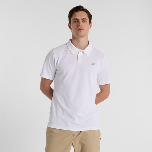 Koszulka męska New Balance MT51519WT – biała ze sklepu New Balance Poland w kategorii T-shirty męskie - zdjęcie 185752659