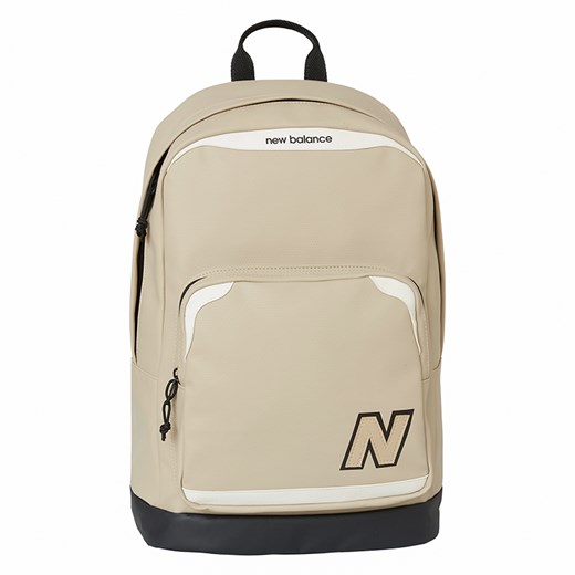 Plecak New Balance LAB23104SOT – beżowy ze sklepu New Balance Poland w kategorii Plecaki - zdjęcie 185752739