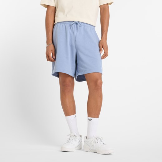 Spodenki męskie New Balance MS41520DUS – niebieskie ze sklepu New Balance Poland w kategorii Spodenki męskie - zdjęcie 185752745
