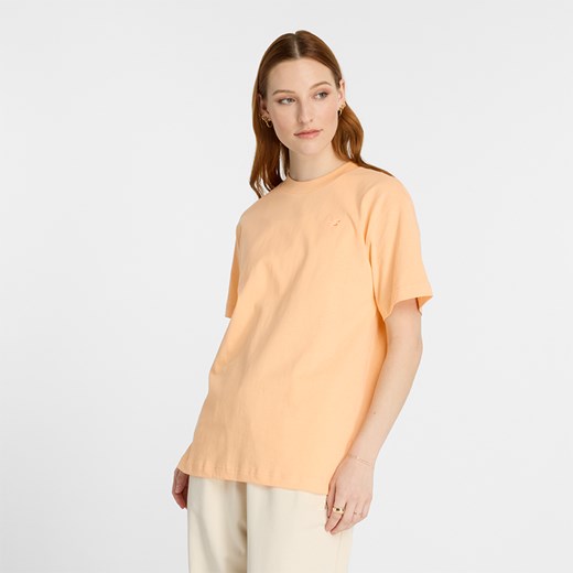 Koszulka damska New Balance WT41501PAE – pomarańczowa ze sklepu New Balance Poland w kategorii Bluzki damskie - zdjęcie 185752777