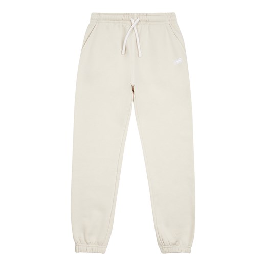 Spodnie dziecięce New Balance LAKG0005LIN – beżowe ze sklepu New Balance Poland w kategorii Spodnie chłopięce - zdjęcie 185752817