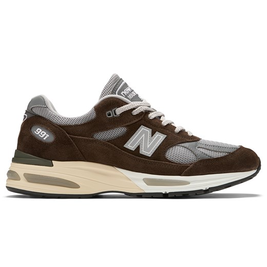 Buty męskie New Balance U991BG2 – brązowe ze sklepu New Balance Poland w kategorii Buty sportowe męskie - zdjęcie 185752887