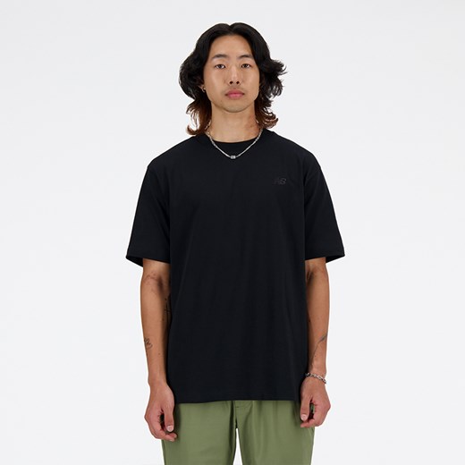 Koszulka męska New Balance MT41533BK – czarna ze sklepu New Balance Poland w kategorii T-shirty męskie - zdjęcie 185753028