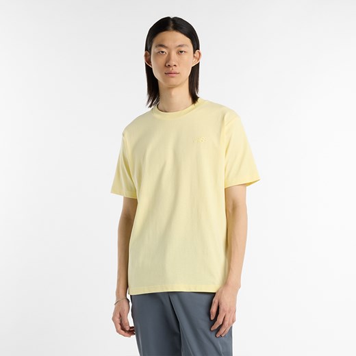 Koszulka męska New Balance MT41533PRC – żółta ze sklepu New Balance Poland w kategorii T-shirty męskie - zdjęcie 185753248