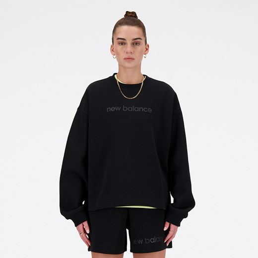 Bluza damska New Balance WT41556BK – czarna ze sklepu New Balance Poland w kategorii Bluzy damskie - zdjęcie 185753286