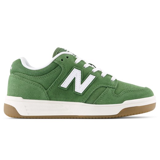 Buty dziecięce New Balance PSB480SA – zielone ze sklepu New Balance Poland w kategorii Buty sportowe dziecięce - zdjęcie 185753289