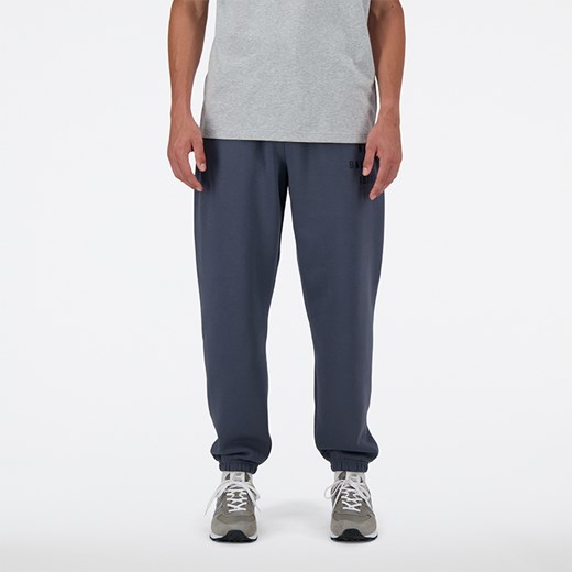 Spodnie męskie New Balance MP41505GT – granatowe ze sklepu New Balance Poland w kategorii Spodnie męskie - zdjęcie 185753369